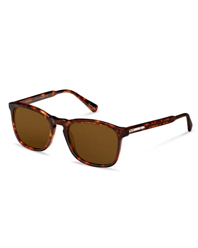 Brown men's Vincero sunglasses The Midway - Whiskey Tortoise