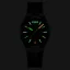 Czarny męski zegarek Bomberg Watches z gumowym paskiem CHROMA NOIRE 43MM Automatic