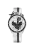 Montre Bomberg Watches pour homme de couleur argent avec bracelet en caoutchouc RACING CARBON WB 45MM