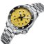 Men's silver Phoibos watch with steel strap Apollo PY056F - Automatic 39MM