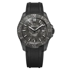 Men's Venezianico black watch with rubber strap Nereide Carbonio 4521560 42MM Automatic