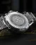 Stříbrné pánské hodinky Louis XVI s ocelovým páskem Palais Royale With Diamond 1823 - Silver 43MM