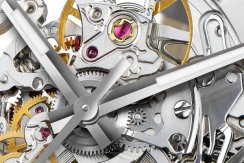 Relógio masculino Epos prateado com pulseira de aço Passion 3501.135.20.18.30 41MM Automatic