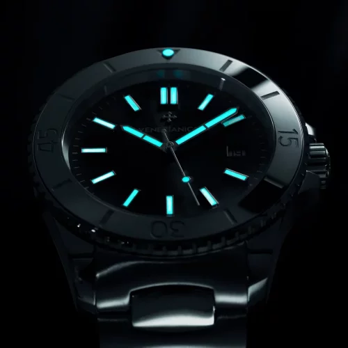 Ανδρικό ρολόι Venezianico με ατσάλινο λουράκι Nereide Tungsteno 4521501C Blue 42MM Automatic