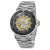 Relógio masculino Epos prateado com pulseira de aço Sportive 3441.135.20.15.30 43MM Automatic