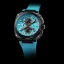 Men's black Ralph Christian watch with a rubber band The Titan Chrono Aqua Volt 45,5MM
