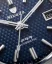 Orologio da uomo Nivada Grenchen in argento con cinturino in acciaio F77 Blue Date 68001A77 37MM Automatic