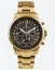 Men's gold Louis XVI watch with steel strap Palais Royale 1018 - Gold 43MM