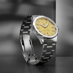 Relógio Henryarcher Watches prata para homem com bracelete em aço Havstrøm - Suntrail 40MM Automatic