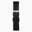 Miesten hopeinen Nordgreen - kello nahkarannekkeella Pioneer Textured Black Dial - Black Leather / Silver 42MM