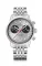 Relógio Delma Watches prata para homens com pulseira de aço Continental Silver 42MM
