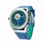 Czarny męski zegarek Mazzucato z gumowym paskiem RIM Scuba Black / Blue - 48MM Automatic