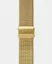 Gold Eone watch with steel strap Bradley Mesh - Super Gold 40MM
