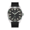 Herrenuhr aus Silber Circula Watches mit Gummiband AquaSport II - Black 40MM Automatic
