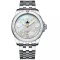 Men's silver Phoibos Watches watch with steel strap Voyager PY035E - Automatic 39MM