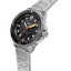 Strieborné pánske hodinky Circula Watches s ocelovým pásikom DiveSport Titan - Black / Black DLC Titanium 42MM Automatic