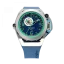 Men's Mazzucato black watch with rubber strap RIM Scuba Black / Blue - 48MM Automatic
