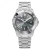 Men's Venezianico silver watch with steel strap Nereide Tungsteno 4521502C 42MM Automatic