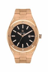 Men's Paul Rich gold watch with steel strap Ambassador's Rose - Steel 45MM