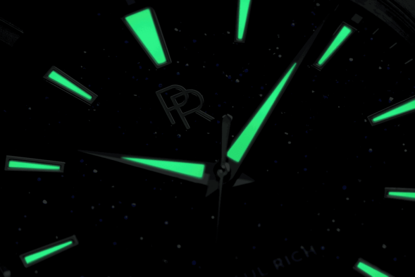 Men's Paul Rich gold watch with steel strap Royal Touch 45MM