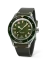 Muški srebrni sat Undone Watches s gumicom Basecamp Cali Green 40MM Automatic
