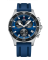 Męski srebrny zegarek Swiss Military Hanowa z gumowym paskiem Sports Chronograph SM34067.08 42,5MM