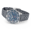 Montre Squale pour homme en couleur argent avec bracelet en caoutchouc 1545 Grey Rubber - Silver 40MM Automatic