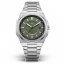 Srebrny męski zegarek Zinvo Watches ze stalowym paskiem Rival - Oasis Silver 44MM