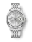 Męski srebrny zegarek Nivada Grenchen ze stalowym paskiem Antarctic Spider 32023A04 38MM Automatic