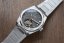 Men's silver Aisiondesign Watches with steel Tourbillon - Meteorite Dial Gunmetal 41MM