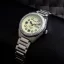Men's silver Audaz Watches watch with steel strap Tri Hawk ADZ-4010-03 - Automatic 43MM