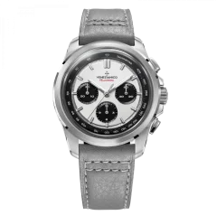 Venezianico men's silver watch with a leather strap Bucintoro 8221510 42MM Automatic
