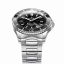 Herrenuhr Venezianico in Silber mit Stahlarmband Nereide 3321504C Black 42MM Automatic