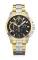 Muški srebrni sat Delma Watches s čeličnim pojasom Klondike Chronotec Silver / Gold 44MM Automatic