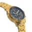 Men's gold Louis XVI watch with steel strap Palais Royale 1018 - Gold 43MM