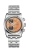 Relógio Cimier pulseira de prata com pulseira de aço para homem 711 HERITAGE CHRONOGRAPH POP TANGERINE Steel 39,5MM Automatic