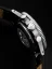 Stříbrné pánské hodinky Nivada Grenchen Chronoking Mecaquartz Racing Black 87048Q01 38MM