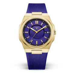 Men's gold Zinvo Watches watch with steel strap Rival - Gold 44MM