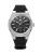 Stříbrné pánské hodinky Nivada Grenchen s textilním páskem F77 STAINLESS STEEL METEORITE 68016A77-BC 37MM Automatic