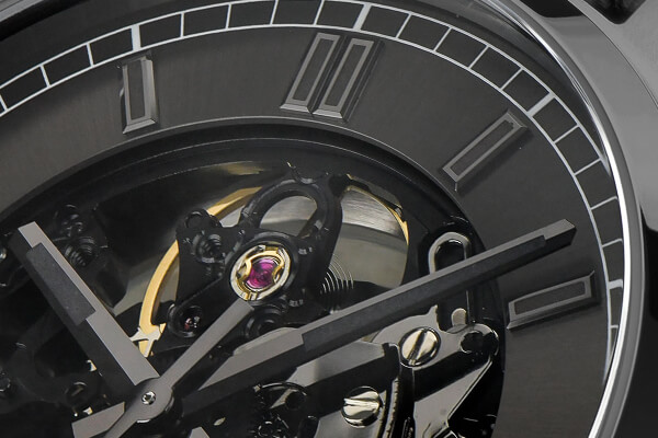 Crni Epos muški sat sa čeličnim remenom Passion 3501.139.25.15.35 41MM Automatic