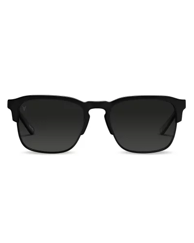 Czarne męskie okulary przeciwsłoneczne Vincero The Villa - Matte Black
