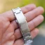 Montre Henryarcher Watches pour homme en argent avec bracelet en acier Nordsø - Horizon Blue Moon Grey 40MM Automatic