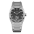 Men's silver Aisiondesign Watches with steel Tourbillon - Meteorite Dial Gunmetal 41MM