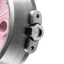 Reloj 22Designstudio Watches plata de caballero con correa de acero Concrete Sport Pink 45MM Automati