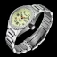 Miesten hopeinen Audaz Watches -kello teräshihnalla Tri Hawk ADZ-4010-03 - Automatic 43MM