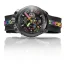 Men's black Bomberg Watch with rubber strap CHROMA 45MM