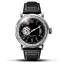 Men's silver Ferro & Company with leather strap AGL 2 Automatic 24H Black 42MM Automatic