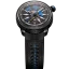 Montre Bomberg Watches pour homme en noir avec un bracelet en cuir AUTOMATIC SPARTAN BLUE 43MM Automatic
