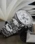 Stříbrné pánské hodinky Louis XVI s ocelovým páskem Palais Royale With Diamond 1821 - Silver 43MM