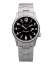 Relógio Momentum Watches prata para homens com pulseira de aço Wayfinder GMT 40MM